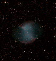 Planetarische Nebel M57 mit 10 Zoll Newton