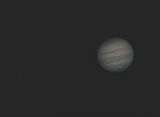 Jupiter Io mit 8Zoll Orion LRGB