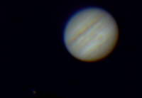 Jupiter mit Atmospärischer Aberration
