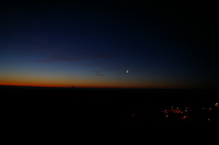 Morgenrot,Venus, Jupiter