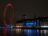 London Eye bei Nacht, London Eye by night