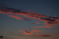 Wolken im Abendrot,Red cloud in the Sunset